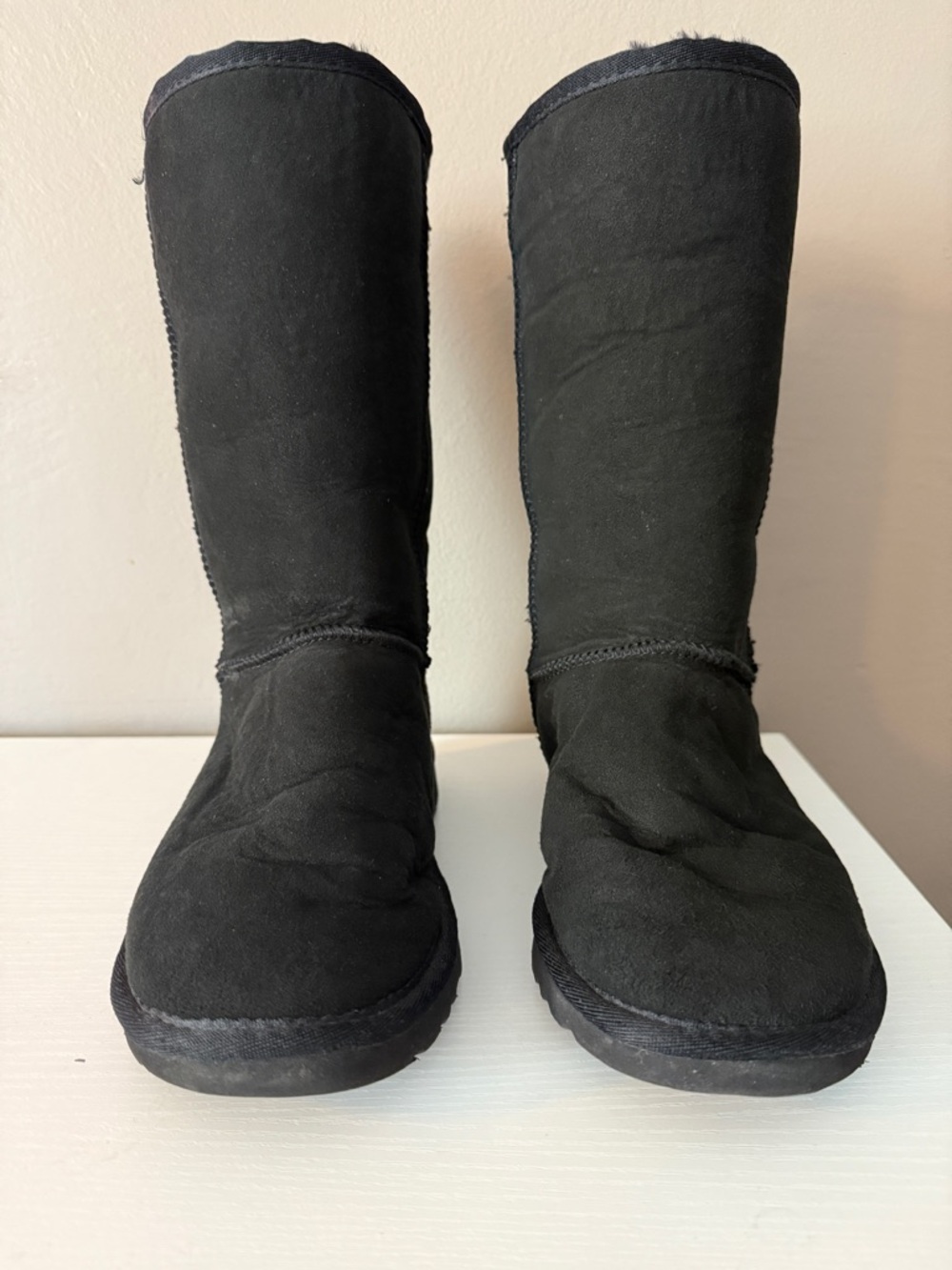 UGG Black Tall Classic Winter Boots